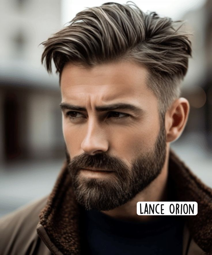 Angular Fringe Hairstyles for Men