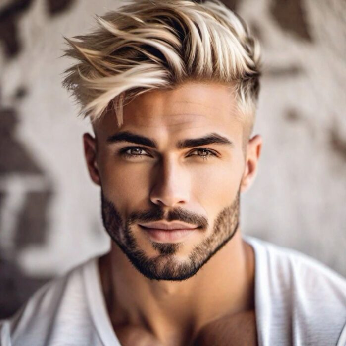 Angular Fringe Hairstyles for Men