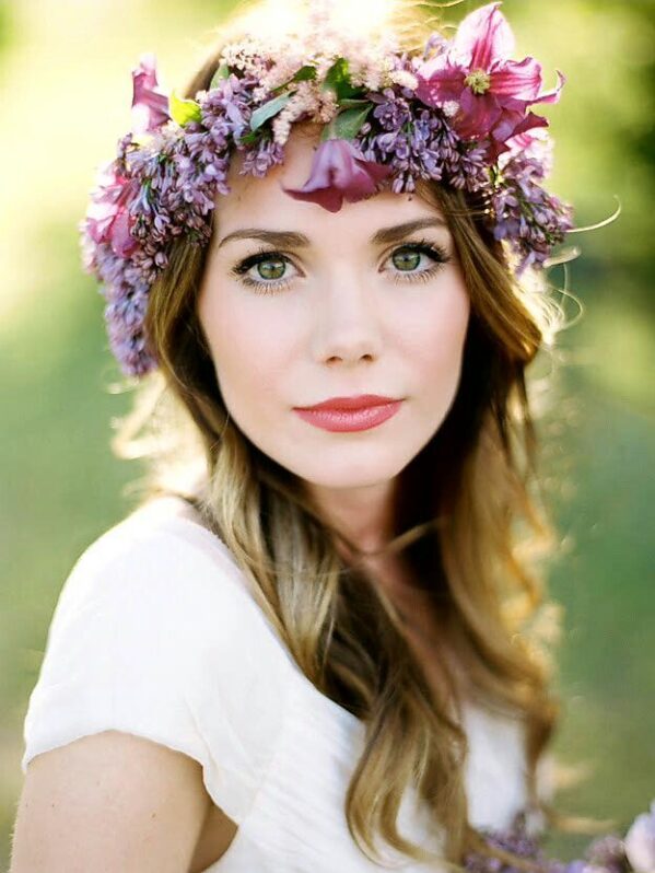 Easy Wedding Hairstyles With Flowers: Stunning Bridal Looks