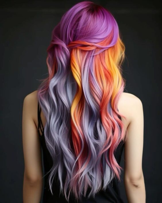 Colorful Unicorn Hair Colors