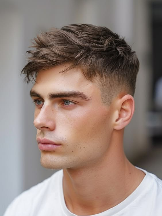 French Crop Hairstyles for Men