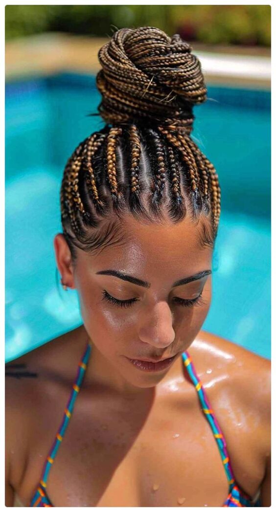 Swimming Hairstyles : Trendy Looks for Poolside Perfection